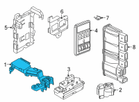 OEM 2022 BMW 430i BATT.VOLTAGE FOR JUMP START Diagram - 61-14-6-842-524
