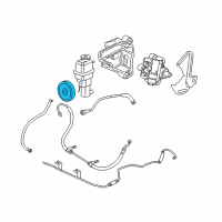 OEM 2003 Chrysler Sebring Pulley-Power Steering Pump Diagram - 4792574AA