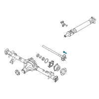 OEM 2014 Nissan Frontier Bolt-Hub Diagram - 43222-91P0A