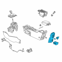 OEM Buick Cascada Rear Panel Diagram - 13306504