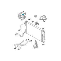 OEM 2003 Dodge Intrepid Cap-Coolant Recovery Bottle Diagram - 4596444AA