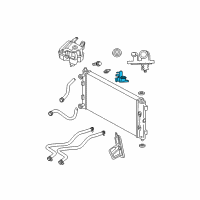 OEM 2005 Dodge Stratus Housing-Water Outlet Diagram - 4792630AA