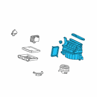 OEM 2012 Honda Accord Blower Sub-Assy. Diagram - 79305-TA0-A01