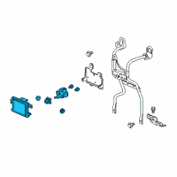 OEM Acura RLX Radar Sub-Assembly Diagram - 36802-TY2-A05