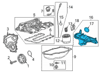 OEM 2022 Buick Encore GX Intake Manifold Diagram - 55496066