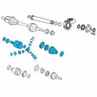 OEM Buick Verano Inner Joint Diagram - 13318019