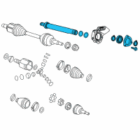 OEM Buick Verano Intermed Shaft Diagram - 22910267