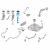 OEM 2018 Acura ILX Set, P/Reg Assembly Diagram - 17052-TV9-A00
