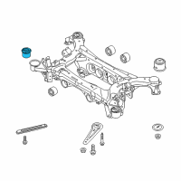 OEM Hyundai Genesis Bushing-Crossmember Diagram - 55418-B1050