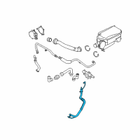 OEM 2011 Ford F-250 Super Duty Vacuum Hose Diagram - BC3Z-9C493-B