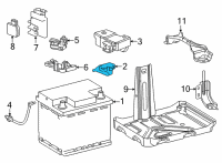 OEM 2021 Toyota Mirai Terminal Diagram - 82651-62010