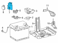 OEM 2021 Toyota Mirai Fuse Box Diagram - 82620-62040