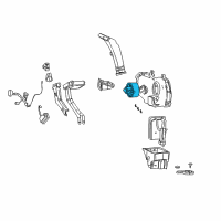 OEM 2003 Chevrolet Avalanche 1500 Motor, Auxiliary Blower Diagram - 12475857