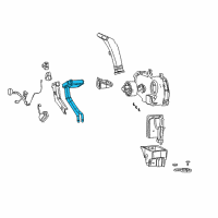 OEM 2000 Chevrolet Tahoe Core Asm, Auxiliary Heater Diagram - 89024919