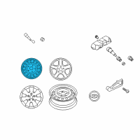 OEM 2009 Hyundai Elantra Inch Steel Wheel Diagram - 52910-2H060