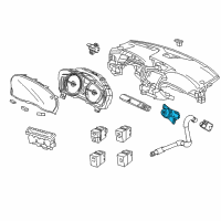 OEM 2017 Acura MDX Switch Assembly Diagram - 35881-TZ5-A01