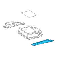 OEM 2021 Lexus LC500h Bracket, Sub-Battery Diagram - 28813-38020