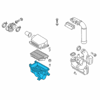 OEM 2018 Kia Forte Body-Air Cleaner Diagram - 281123X000