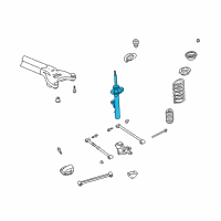 OEM 2002 Dodge Intrepid DAMPER-STRUT Diagram - 4782250AD