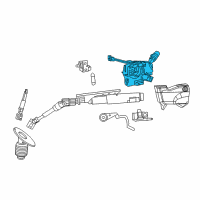 OEM 2013 Chrysler Town & Country Switch-Multifunction Diagram - 56046118AF