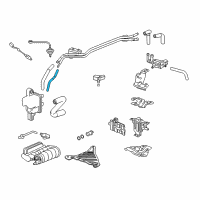 OEM 2017 Honda CR-V Tube D, ABV Sol Diagram - 36184-5AA-A00