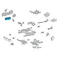 OEM Lexus ES250 Switch Assembly, Power S Diagram - 84920-33160