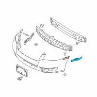 OEM Mercury Reflector Diagram - 8T5Z-13200-A