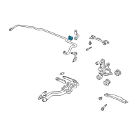 OEM Acura RSX Bush, Stabilizer Holder (19MM) Diagram - 52306-S6M-A01