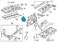 OEM 2022 BMW X3 VIBRATION DAMPER Diagram - 11-23-9-845-162