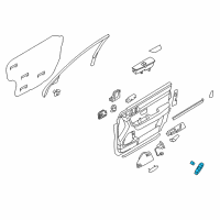 OEM 2004 Kia Amanti Lamp-FCOURTESY, LH Diagram - 926303F000