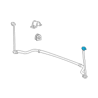 OEM 2004 Pontiac Grand Prix Stabilizer Link Diagram - 15236543