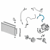 OEM 2014 Honda Insight Hose, Discharge Diagram - 80315-SZT-G01