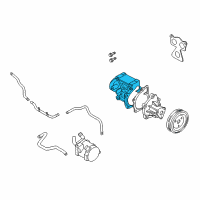 OEM Cover-Water Pump Diagram - 25125-2G800