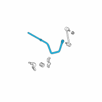 OEM Toyota Camry Stabilizer Bar Diagram - 48812-33200