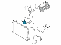 OEM Toyota Prius AWD-e Pump Assembly Diagram - G9040-47040