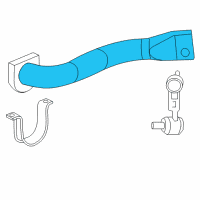 OEM Chevrolet SSR Shaft Asm-Front Stabilizer Diagram - 15191382