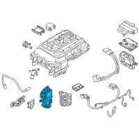 OEM 2021 BMW i3s Engine Control Module Diagram - 12329489807