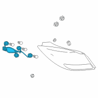 OEM Buick Socket & Wire Diagram - 22787334