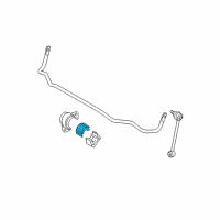 OEM 2008 BMW M3 Rubber Mount, Stabiliser, Upper Section Diagram - 33-55-2-283-710