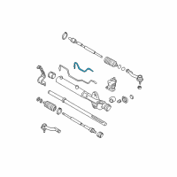 OEM 2009 Hyundai Tucson Tube Assembly-Feed Diagram - 57717-2E000