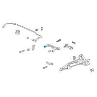 OEM 1998 Acura Integra Bush, Rear Arm (Lower) (Hokushin) Diagram - 52365-SK7-A02