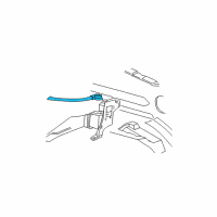 OEM 2004 Ford F-150 Heritage Actuator Assembly Diagram - XL3Z-9A825-BA