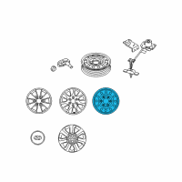 OEM 2007 Hyundai Entourage Steel Wheel Diagram - 52910-4D060