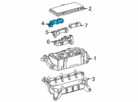 OEM 2022 Toyota Mirai Main Relay Block Diagram - 82660-62060