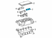 OEM 2021 Toyota Mirai Main Relay Block Diagram - 82660-62090