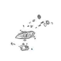 OEM Acura ZDX Bolt, Tapping (5X16) Diagram - 33110-S6M-003