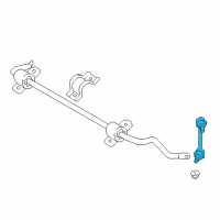 OEM Lexus RC200t Link Assy, Rear Stabilizer Diagram - 48830-30100