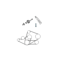 OEM 2002 Nissan Pathfinder Ring-Snap Diagram - 00922-5061A