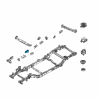 OEM 2021 Jeep Wrangler Bracket-Lower Control Arm Diagram - 68407983AA