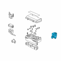 OEM Honda Insight EPS Unit Diagram - 39980-S3Y-003